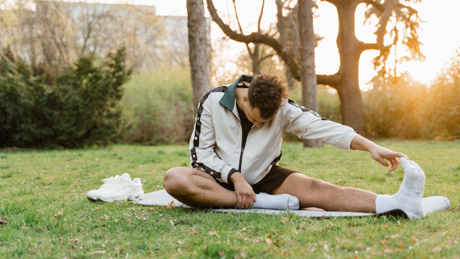 A Man Doing Exercise