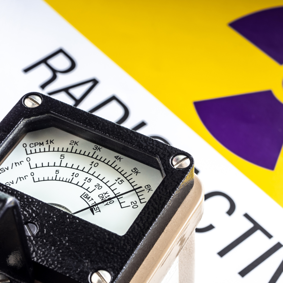 Radiation measurement with radiation survey meter, Hand-held radiation survey instrument detecting