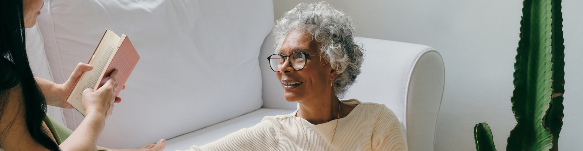 Mindfulness Practices Women Reading at Home