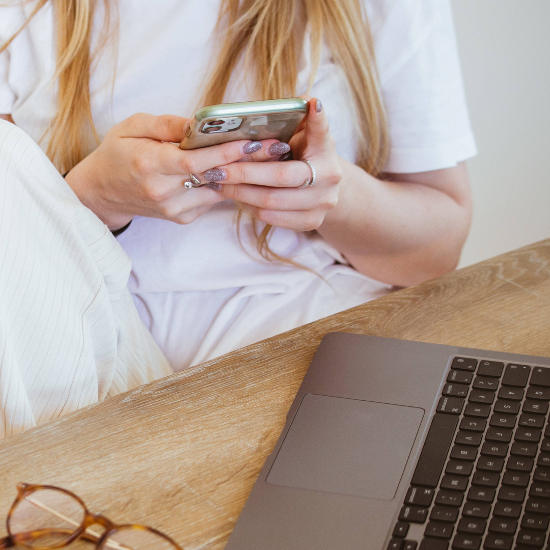 Woman Working from Home