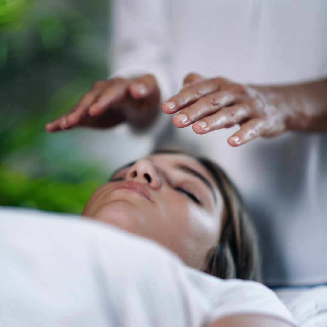 Reiki Healing Session With Teenage Girl