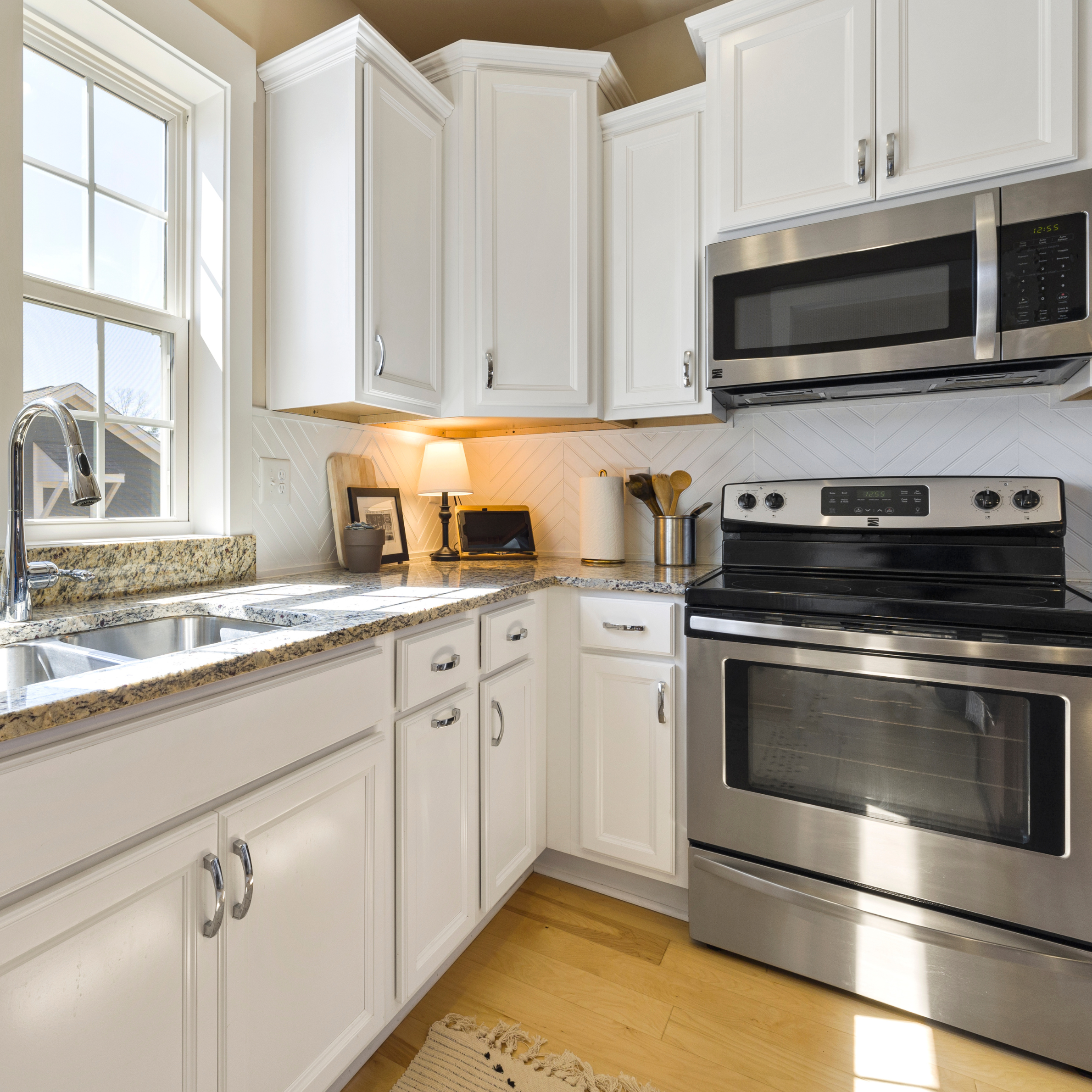 Kitchen Interior with Appliances